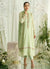 RT837-3 Piece Unstitched Heavy Embroidered Lawn Suit With Chiffon Dupatta