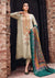 RT1013-3PC Dhannak WINTER Embroidered suit with Printed Shawll