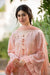 3 Piece Unstitched Heavy Embroidered Chicken Kari Lawn Suit With Heavy Embroidered Bamber Chiffon Dupatta-RT522