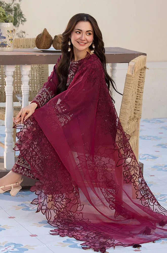 RT942 - Allys 3PC Lawn Embroidered Suit