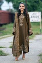 RT1273- Winter Jazmin 3PC Dhanak Embroidered Suit