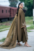 RT1273- Winter Jazmin 3PC Dhanak Embroidered Suit