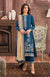 RT1109-WINTER 3-Pc Embroidered Dhanak Suit with Heavy Embroidered Dhanak Shawll