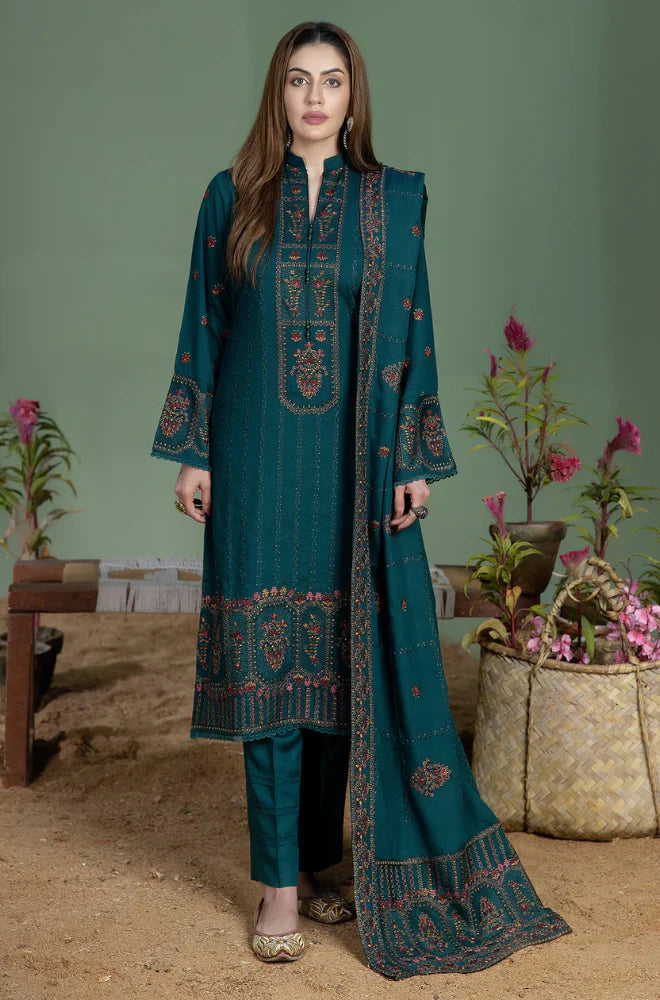 RT1220-Mohagni - Winter 3PC Dhanak Embroidered Suit