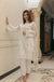 RT841-Azra Hameed - 3PC Lawn Chiken Kari Embroidered Shirt with Orrganza Embroidered Dupatta and Lawn Trousers