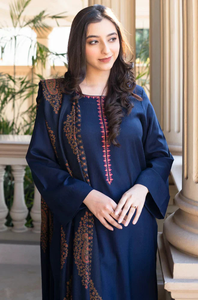 RT1238-Asling - Winter 3PC Dhanak Embroidered Suit