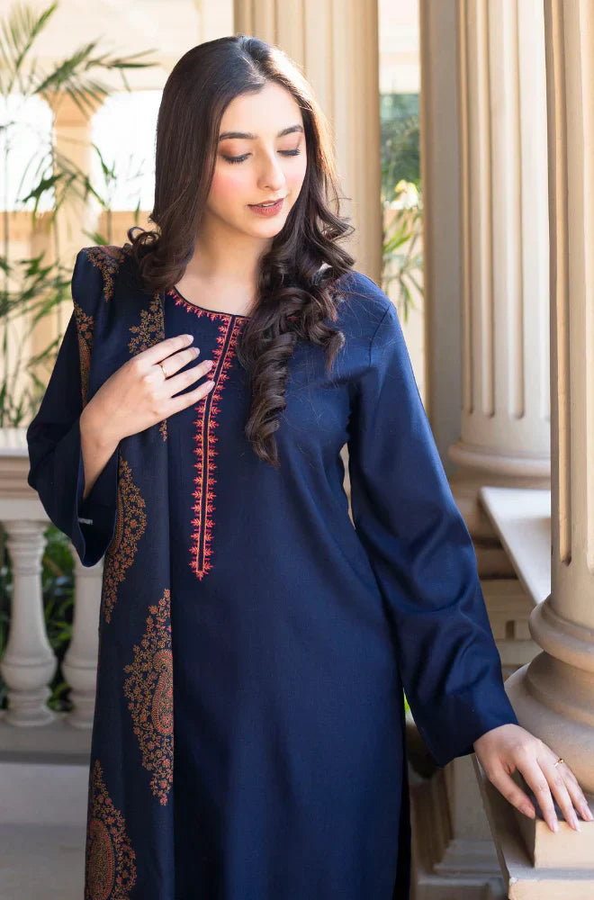 RT1238-Asling - Winter 3PC Dhanak Embroidered Suit