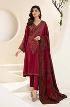RT909 -Maria B Summer 3PC Lawn Embroidered Suit