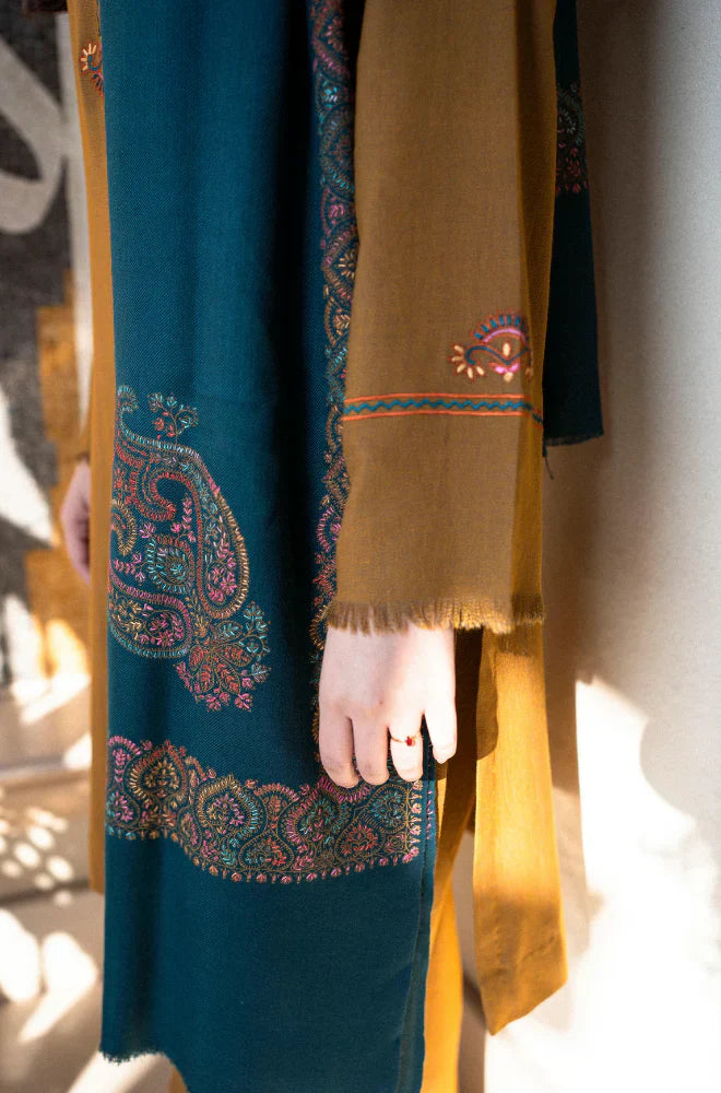 RT1235-Asling - Winter 3PC Dhanak Embroidered Suit