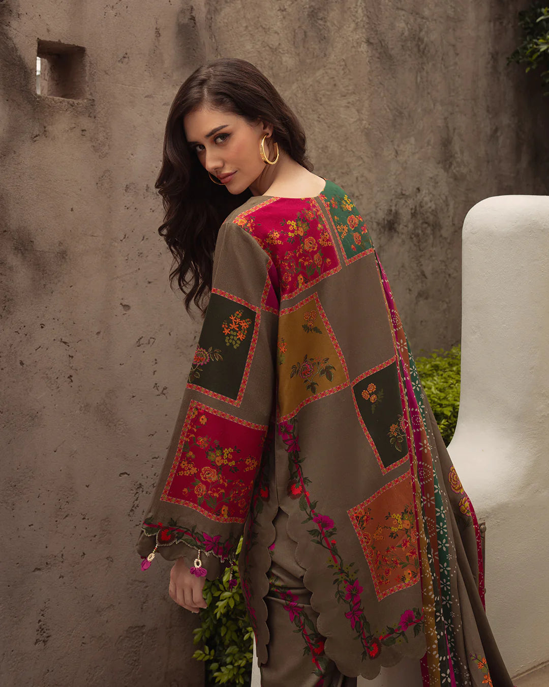RT1254-Charizma - Winter 3PC Karandi Digital Print Dress