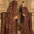 RT1112-WINTER 3-Pc Embroidered Dhanak Suit with Heavy Embroidered Dhanak Shawll