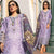 3 Piece Unstitched Heavy Embroidered Lawn Suit With Digital Printed Silk Dupatta-RT504