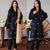 Winter Unstitched 3PCs Dhanak Embroidered Dress With Embroidered Shawl-RT1129