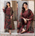 RT925-SUMMER-3 Piece Unstitched Digital Printed Lawn Suit With Neckline Patch - Digital Printed Lawn Dupatta