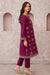 RT1068-WINTER 3PC Dhannak Embroidered suit with Printed Shawll