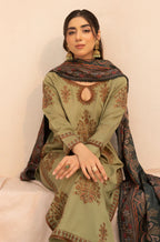 RT1227-Mohagni - Winter 3PC Dhanak Embroidered Suit
