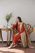 RT1015-WINTER 3PC Dhannak Embroidered Suit with Arcylic Wool Shawll