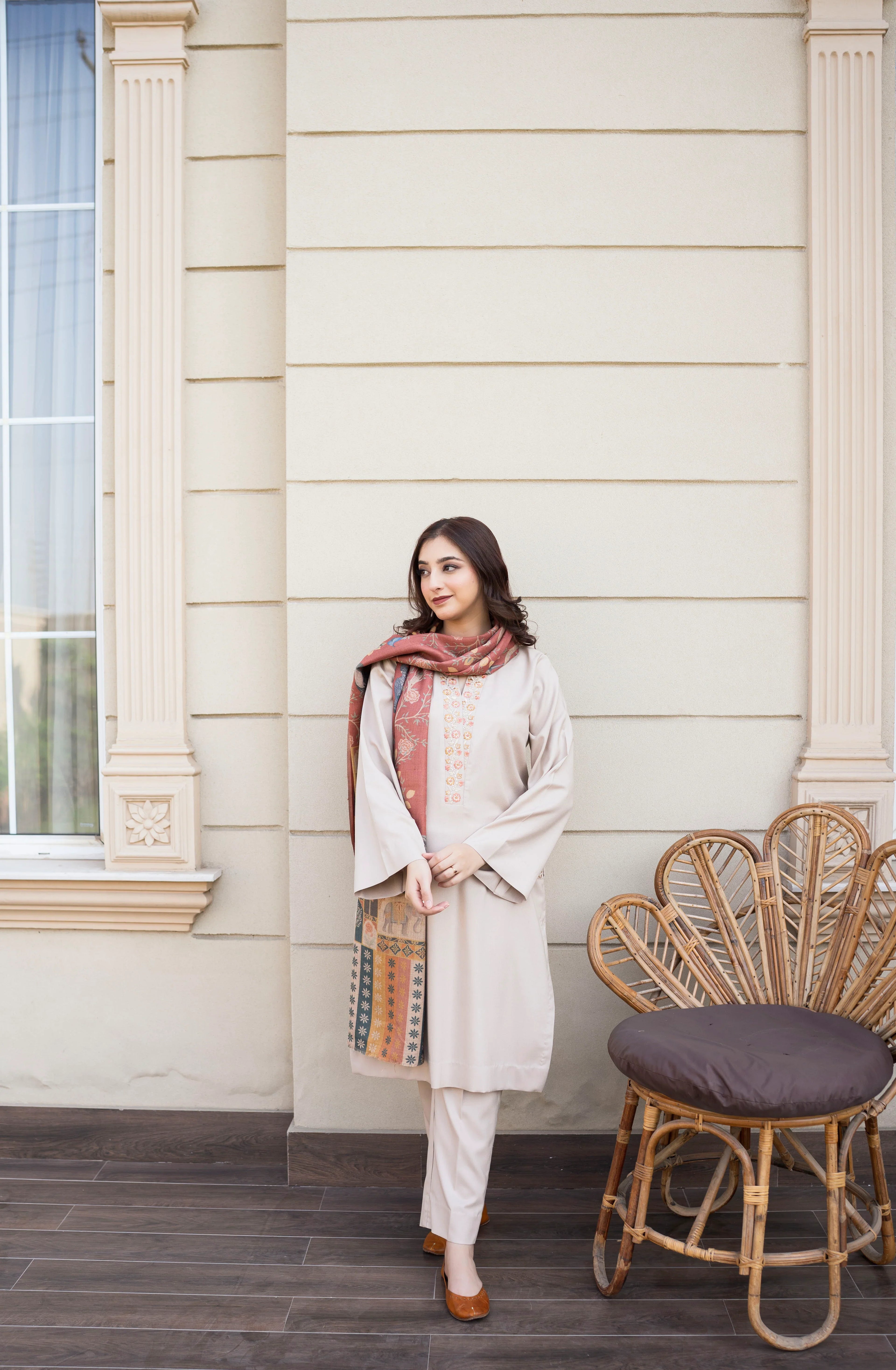 RT1243-Asling - Winter 3PC Dhanak Embroidered Suit