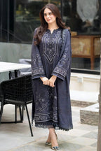 RT1250-Libass - Winter 3PC Dhanak Embroidered Suit