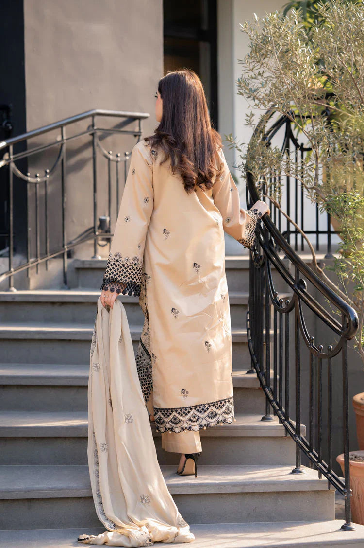 RT948-Breeze- 3PC Lawn Embroidered Suit