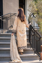 RT948-Breeze- 3PC Lawn Embroidered Suit