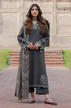 RT1280-izel - Winter 3PC Dhanak Embroidered Suit
