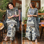 RT949 - Faiza Saqlain 3PC Lawn Printed Suit