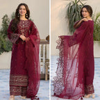 RT942 - Allys 3PC Lawn Embroidered Suit