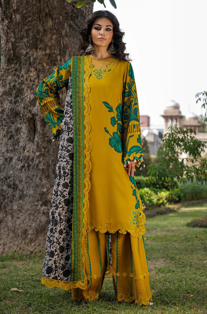 RT1265-Charizma - Winter 3PC Karandi Digital Print Dress
