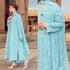 WINTER 3 Piece Unstitched Heavy Embroidered Linen Suit With Heavy Embroidered Bamber Chiffon Dupatta-RT1001