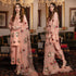 WINTER 3-Piece Embroidered Silk With Embroidered Organza Dupatta-RT033