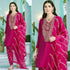 Embroidered 3pc Lawn Dress With Chiffon Embroidered Dupatta-RT424