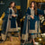 WINTER 3PC Velvet Heavy Embroidered Shirt With Organza Dupatta =RT057