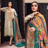 RT1013-3PC Dhannak WINTER Embroidered suit with Printed Shawll