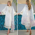 RT910- JAZMIN SUMMER 3PC LAWN EMBROIDERED