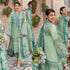 MUSHQ 3PC EMBROIDERED LAWN SUIT WITH PURE CHIFFON DUPATTA-RT428