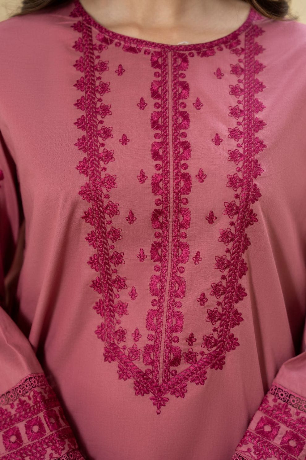 RT1233-Lazuli - Winter 2PC Dhanak Embroidered Suit