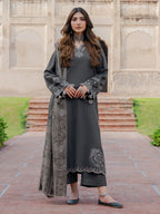 RT1280-izel - Winter 3PC Dhanak Embroidered Suit
