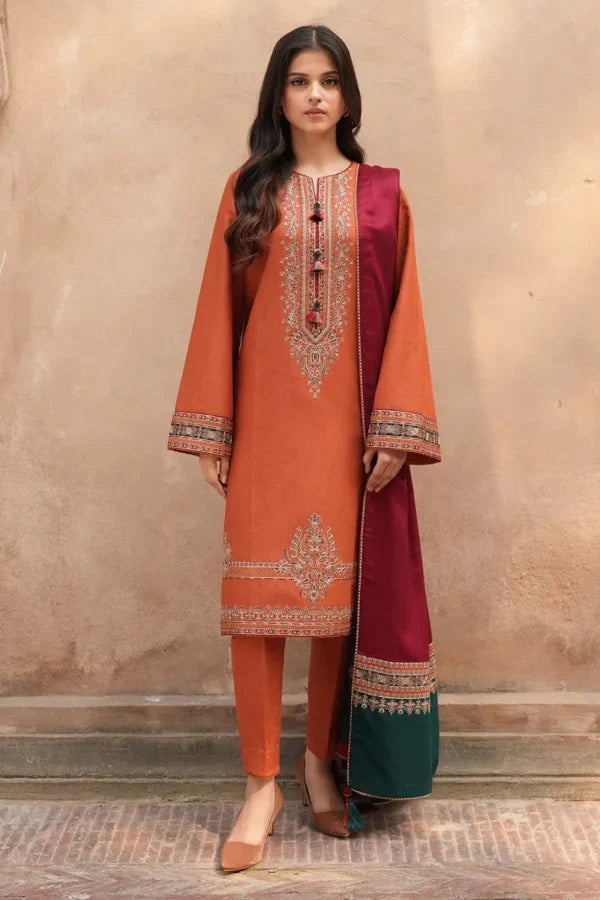 RT914 - Jazmin 3 Piece Embroidered Lawn Suit