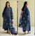 RT921-SUMMER-3 Piece Unstitched Digital Printed Lawn Suit - Digital Printed Silk Dupatta