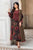 RT925-SUMMER-3 Piece Unstitched Digital Printed Lawn Suit With Neckline Patch - Digital Printed Lawn Dupatta