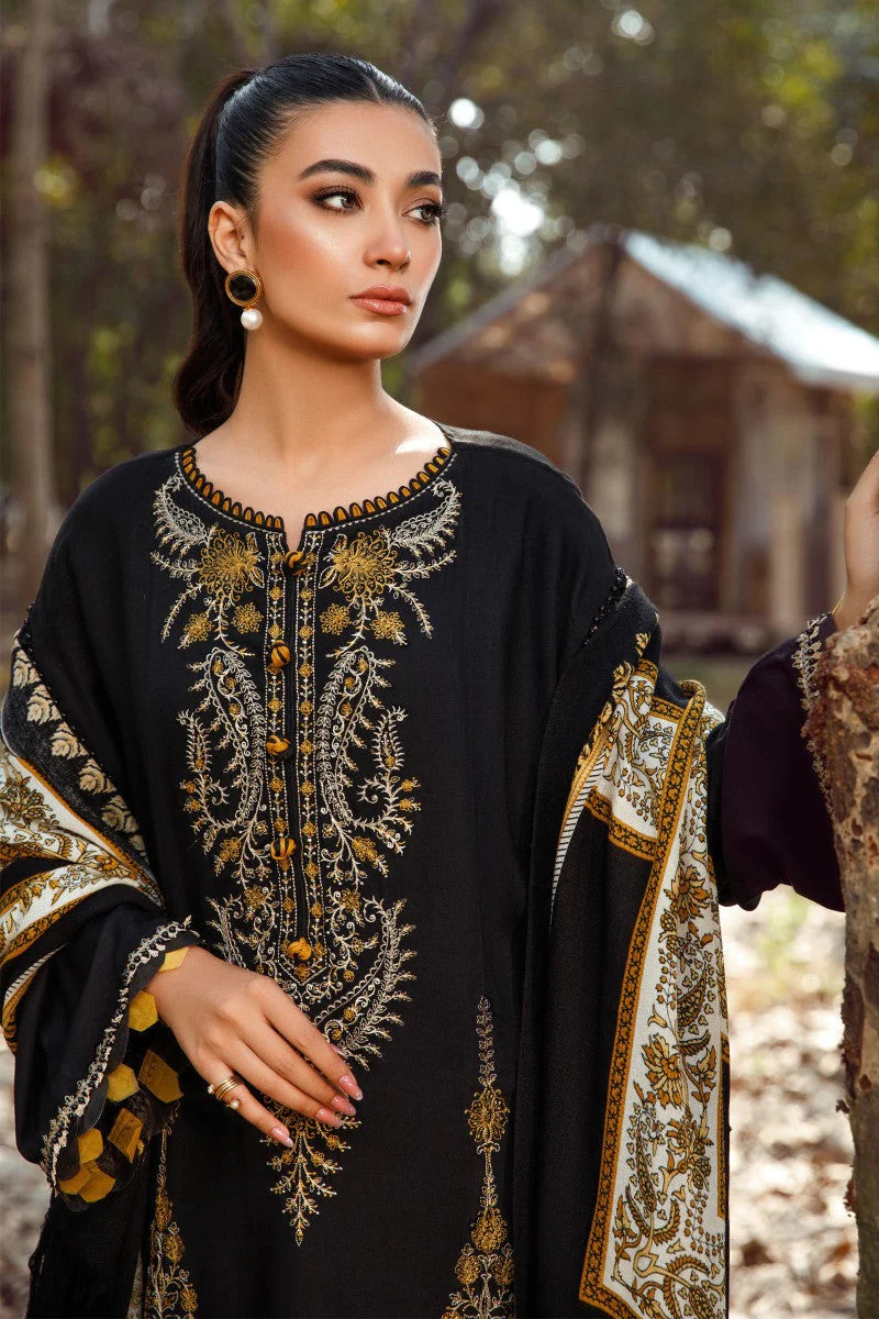 Lawn Unstitched 3PCs Lawn Embroidered Dress With Digital Printed Monar Dupatta-RT1131