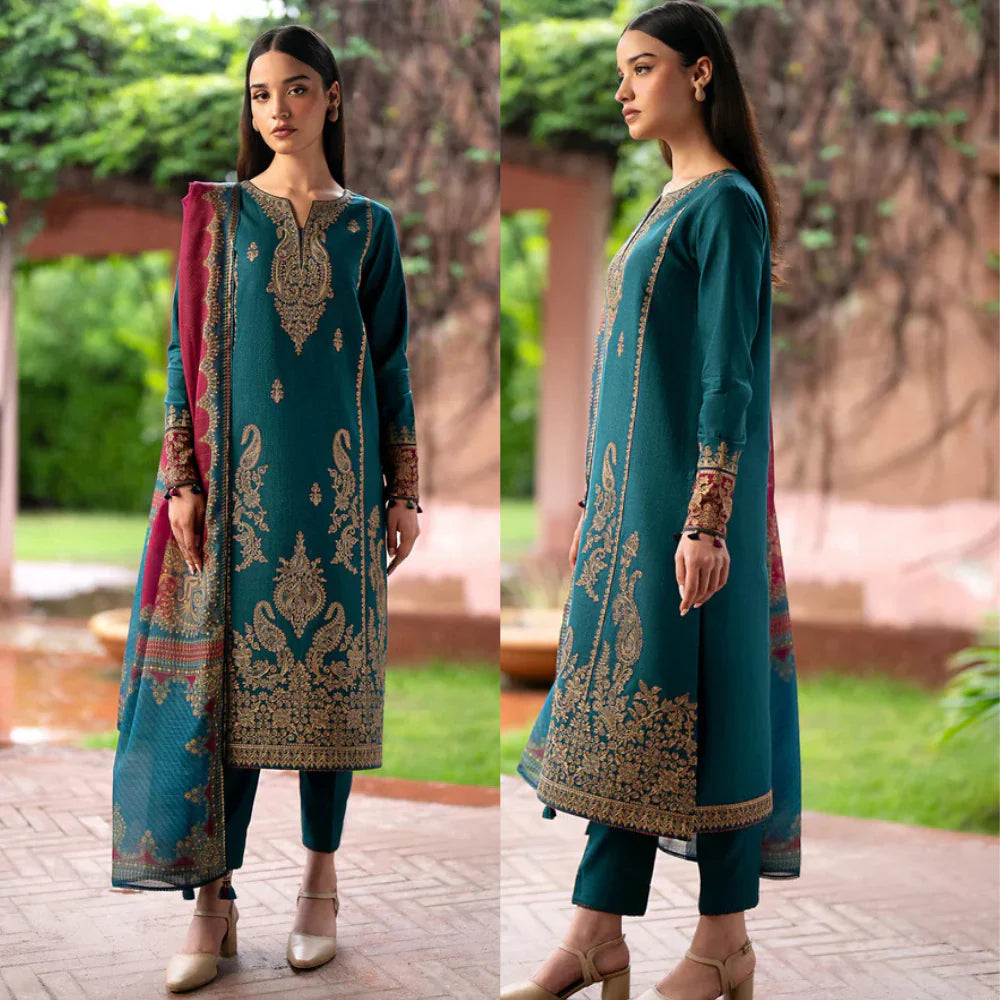 RT916- Jazmin 3 Piece Embroidered Lawn Suit