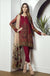 Baroque - 3PC Heavy Embroidered Lawn Shirt With Embroidered Organza Dupatta -RT500