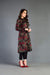 Bareeze -Embroided 3pc Linen dress with embroidered chiffon dupatta-RT028