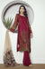 Baroque - 3PC Heavy Embroidered Lawn Shirt With Embroidered Organza Dupatta -RT500