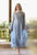 Nadia Farooqi-Embroidered 3pc organza dress with organza duppata-RT416