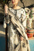 Hania Amir 3PC Neck Embroidered Lawn Shirt With Organza Embroidered Dupatta -RT409