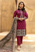 WINTER Embroidered Dhanak Suit with Heavy Embroidered Dhanak Shawll-RT037